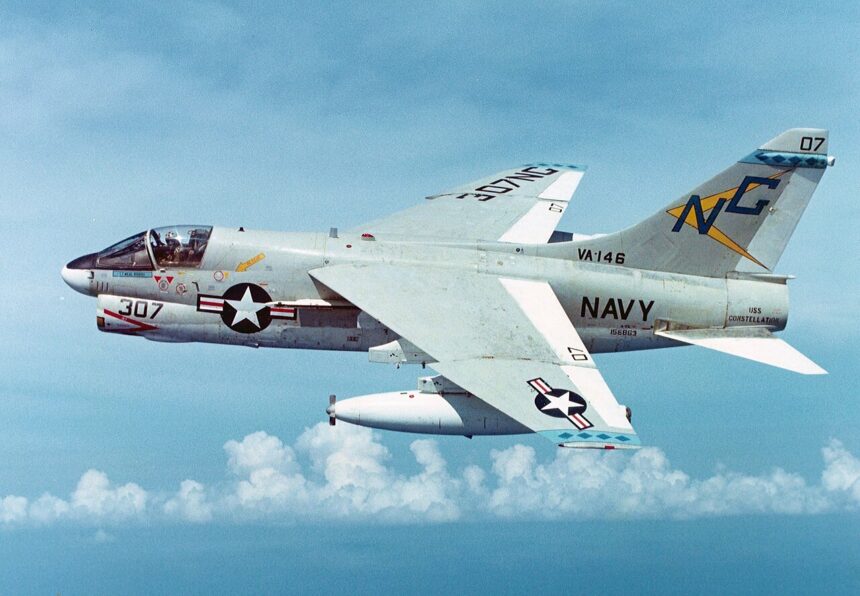 A-7E Corsair II of VA-146